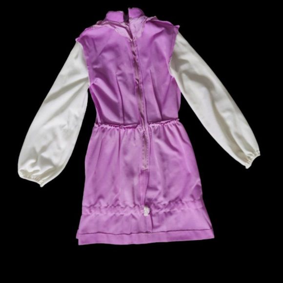 1960s Vintage  Hippie Peasant Lace-up dress - Picture 9 of 16